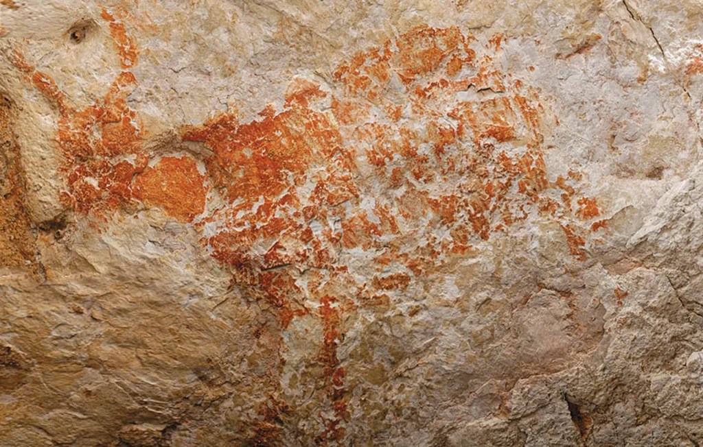 scientiquity, art, science, cave paintings, bornea, indonesia, anqituiy 