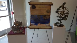 scientiquity, terry poulos, art, sculpture, national hellenic museum, mechanism, anthikythera, archimedes, vortex, palimpsest, manuscript, mathematics, greece, greek, ancient, antiquity