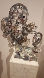 scientiquity, terry poulos, art, sculpture, atlantis, atlantean harmonicom, time, warp, travel, mechanism, ancient, greece, minoa, gears, sound, resonance, antiquity, secrets, lock