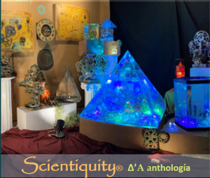 Scientiquity, anthology, science, art, mathematics, archaeology, antiquity, greece, egypt, atlantis, alexandria, archimedes, antikythera, mechansim, technology, history, water, aquarium, sculpture, painting, geometry, fractal
